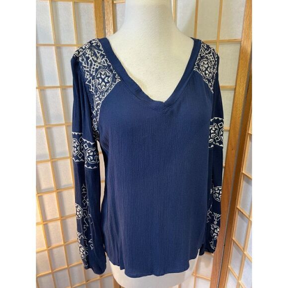 Francesca's Miami Med Boho Blouse - Picture 16 of 16